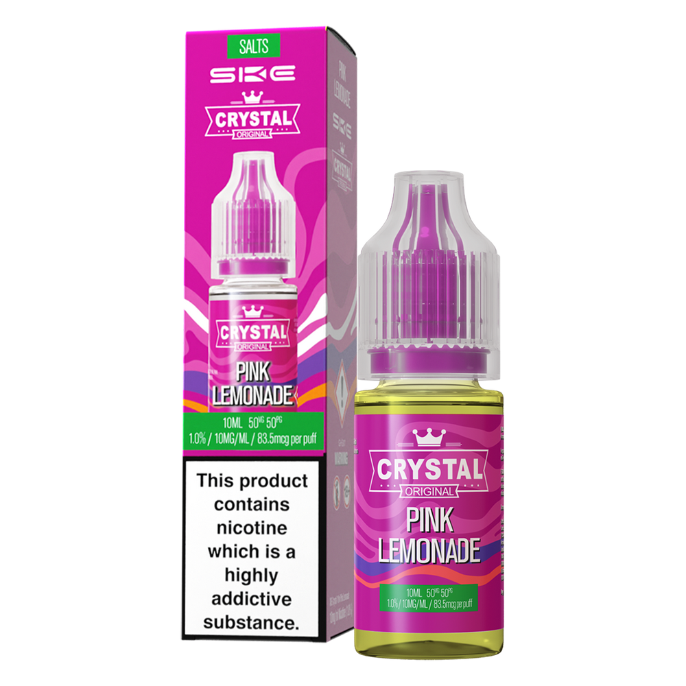 ske crystal vape juice Pink Lemonade Nic Salt by SKE Crystal 10ml