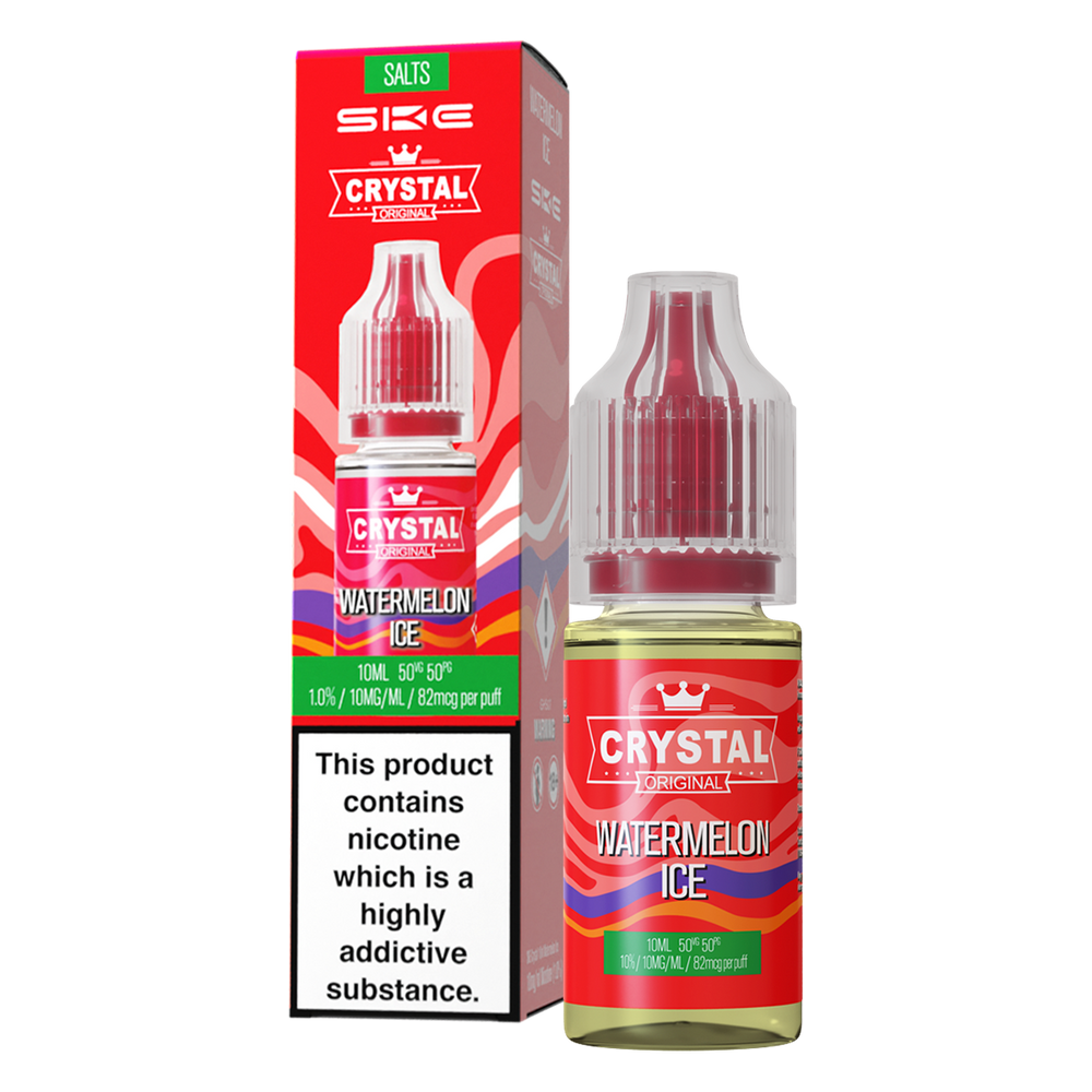 watermelon ice vape juice salt nic Watermelon Ice Nic Salt by SKE Crystal 10ml