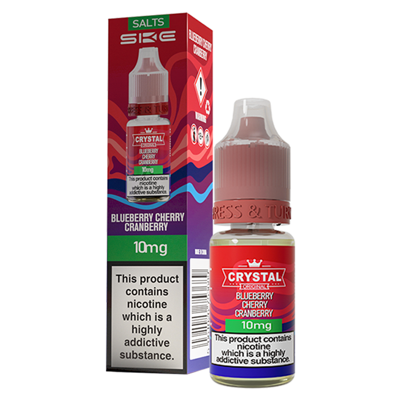 Blueberry Cherry Cranberry Nic Salt by SKE Crystal - 10mg