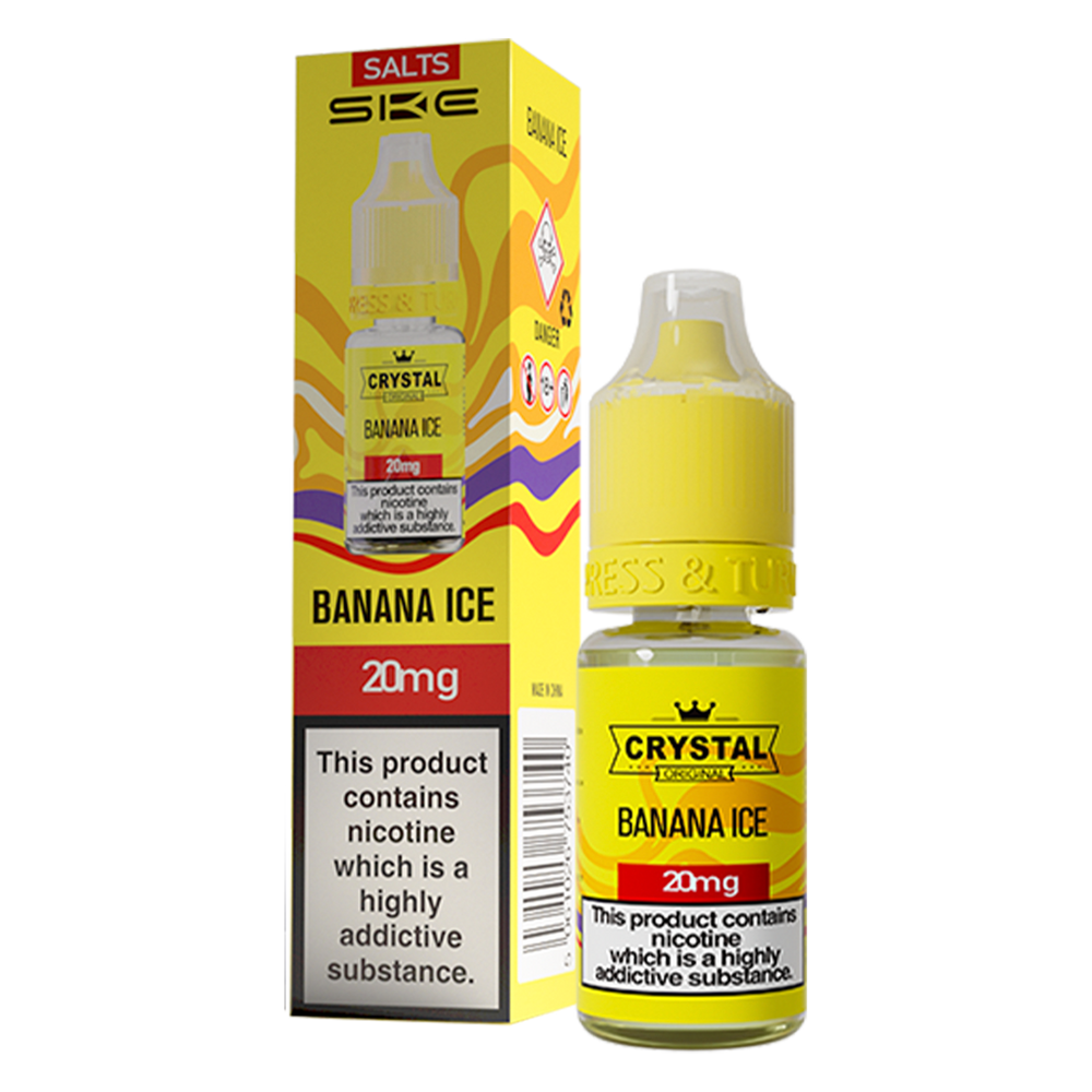 Banana Ice Nic Salt by SKE Crystal - 20mg