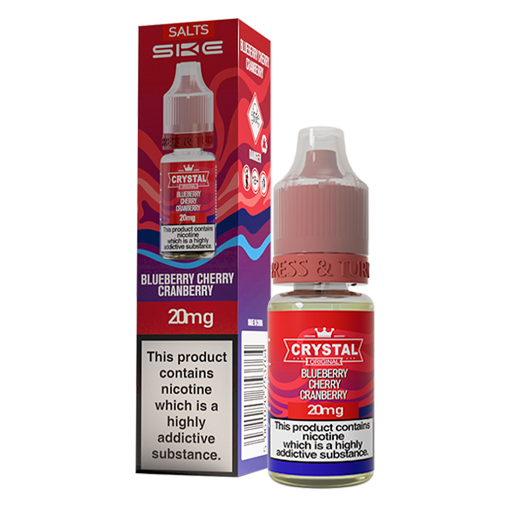 Blueberry Cherry Cranberry Nic Salt by SKE Crystal