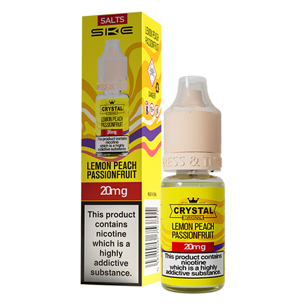 Lemon Peach Passionfruit Nic Salt by SKE Crystal