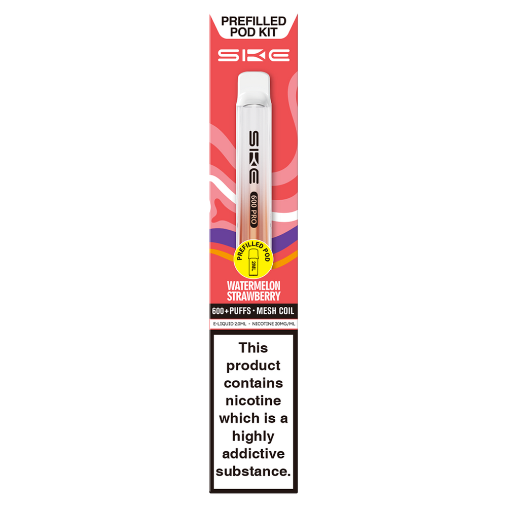 SKE 600 Pro Prefilled Pod Kit | Rechargeable & Eco-Friendly Ecigwizard SKE 600 Pro Prefilled Pod Kit | Rechargeable & Eco-Friendly Ecigwizard
