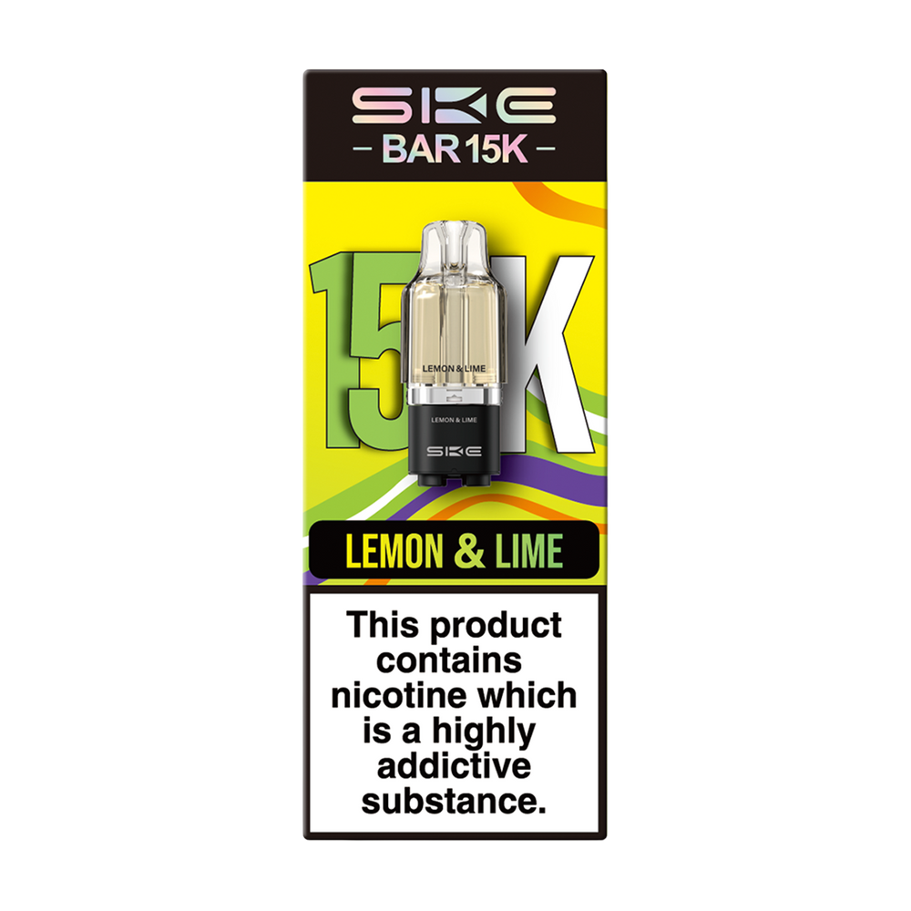 ske bar 15k pods lemon and lime