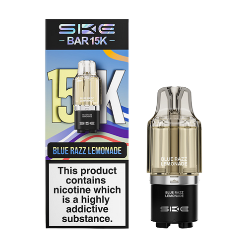 ske bar 15k prefilled pod blue razz lemonade