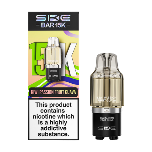 ske bar 15k prefilled pod kiwi passion fruit guava