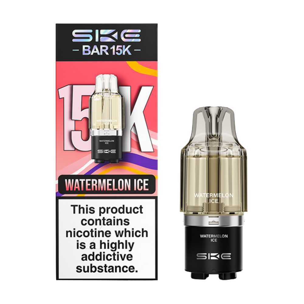 ske bar 15k prefilled pod watermelon ice
