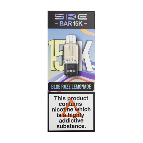 ske bar 15k refill pack blue razz lemonade