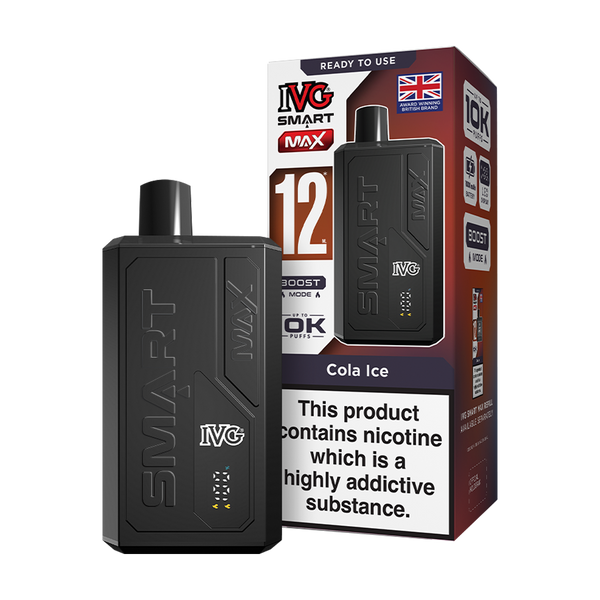 ivg smart max fizzy cherry IVG Smart Max Kit | Prefilled Vape Kit