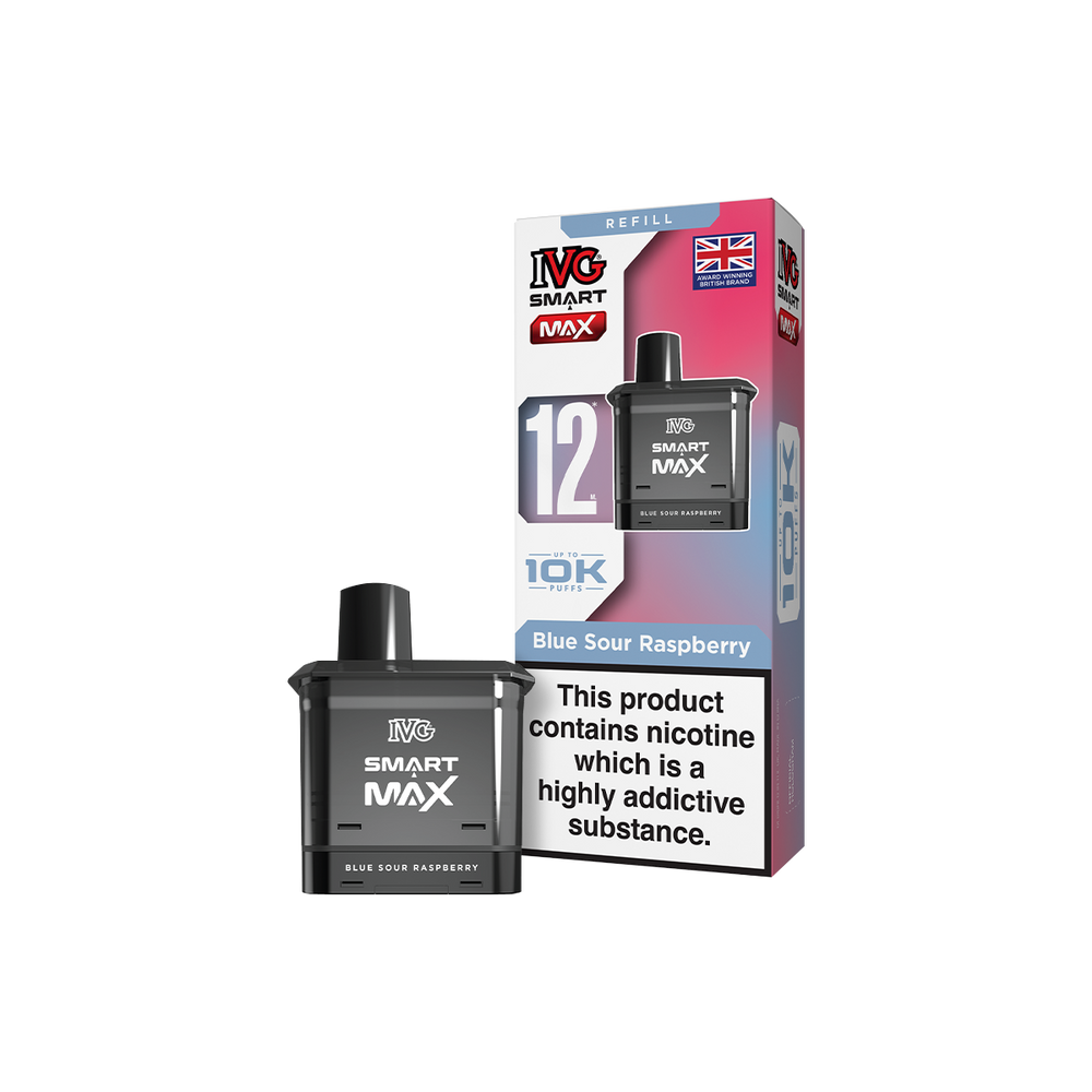 smart max refill blue sour raspberry