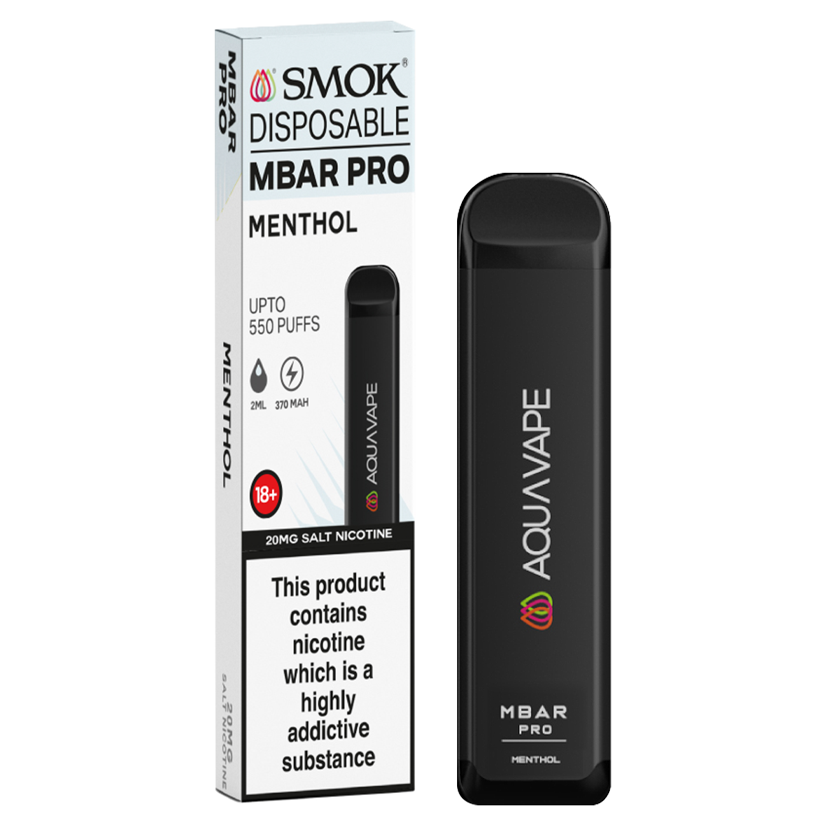 SMOK MBAR Pro Disposable Device Menthol