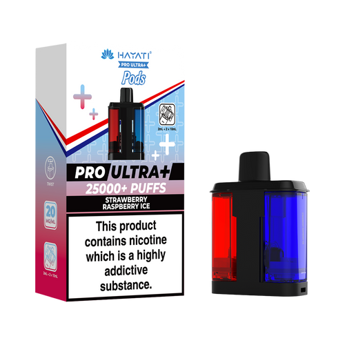 strawberry raspberry ice hayati pro ultra plus pods