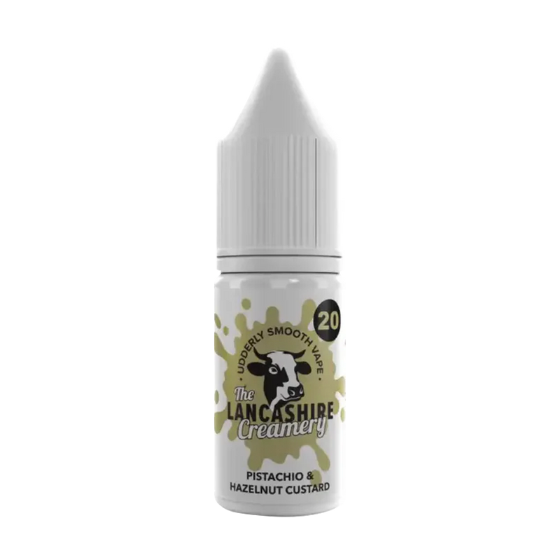 Pistachio & Hazelnut Custard Nic Salt by Lancashire Creamery
