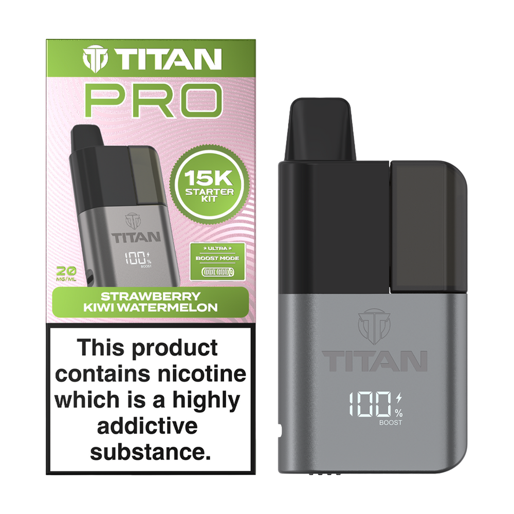 Titan Pro 15K Kit | Prefilled Pod Kit | MTL Vaping Ecigwizard Titan Pro 15K Kit | Prefilled Pod Kit | MTL Vaping Ecigwizard