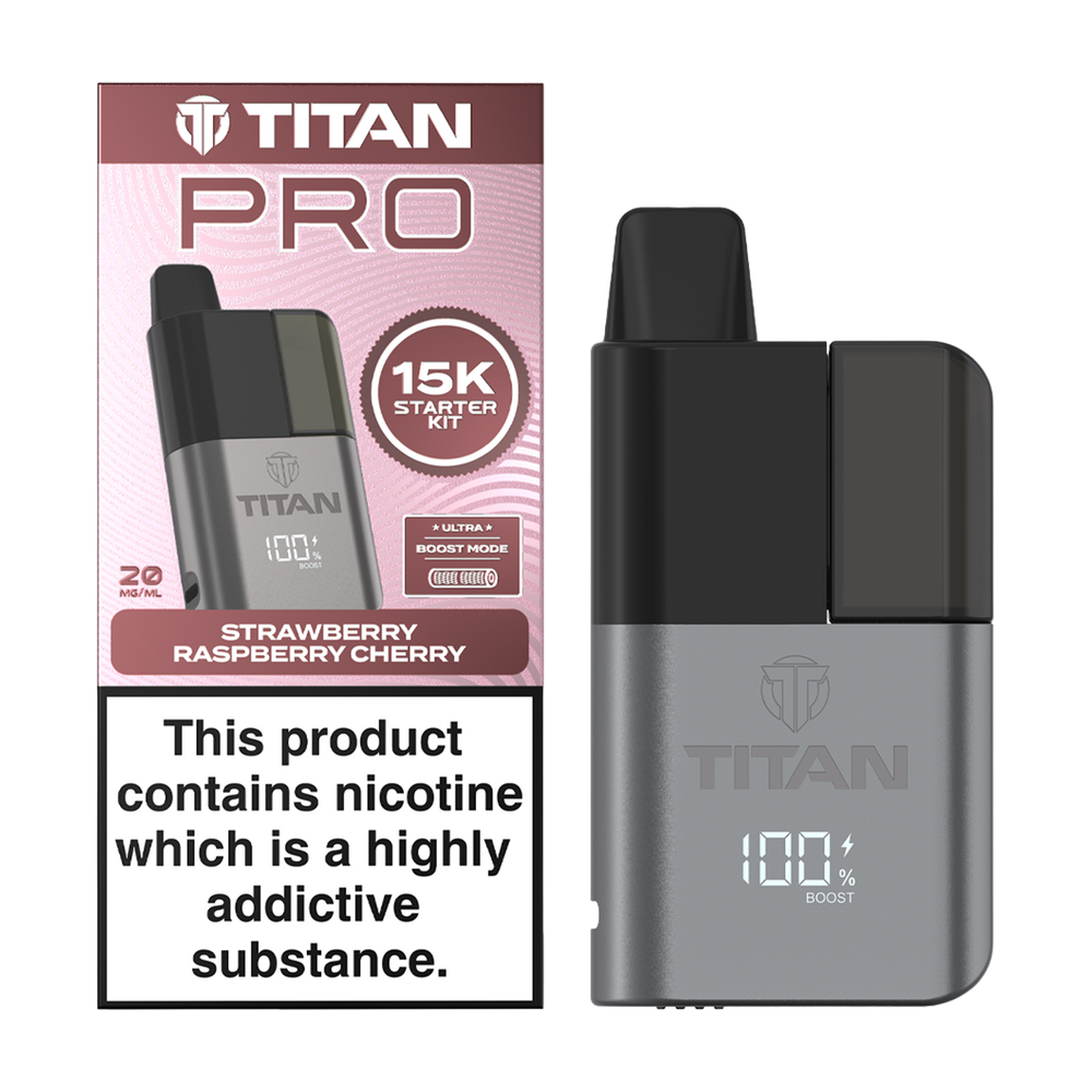 Titan Pro 15K Kit | Prefilled Pod Kit | MTL Vaping Ecigwizard Titan Pro 15K Kit | Prefilled Pod Kit | MTL Vaping Ecigwizard
