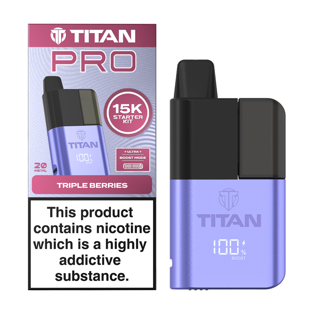 Titan Pro 15K Kit | Prefilled Pod Kit | MTL Vaping Ecigwizard Titan Pro 15K Kit | Prefilled Pod Kit | MTL Vaping Ecigwizard