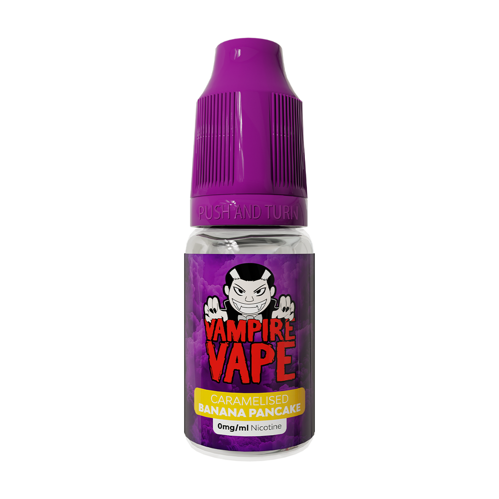 Vampire Vape 10ml Desserts Collection Carmelised Banana Pancake