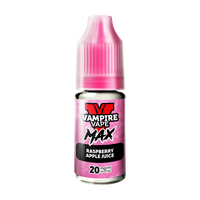 vampire vape max nic salt raspberry apple juice