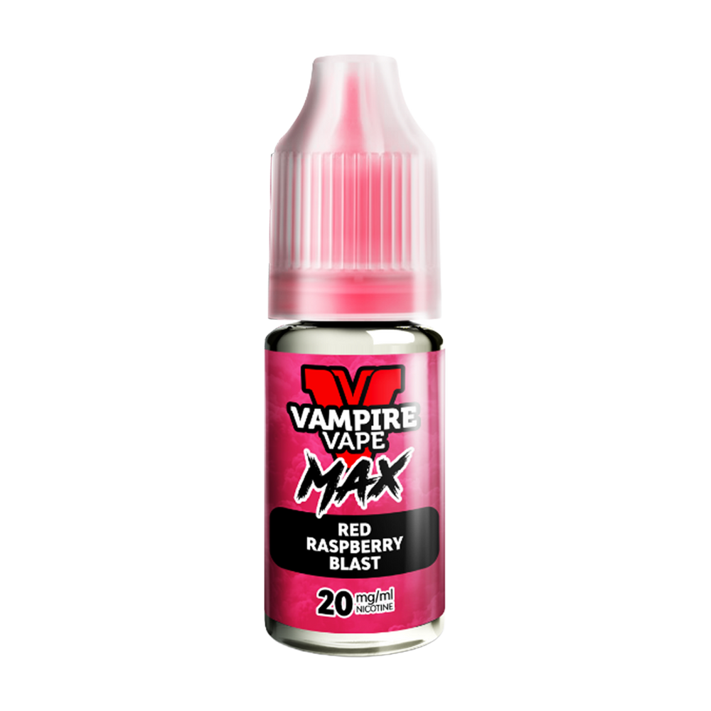 vampire vape max nic salt red raspberry blast