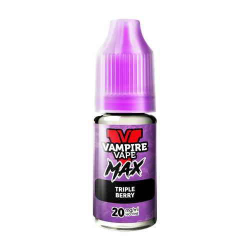 vampire vape max nic salt triple berry