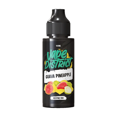 vape district guava pineapple 100ml shortfill