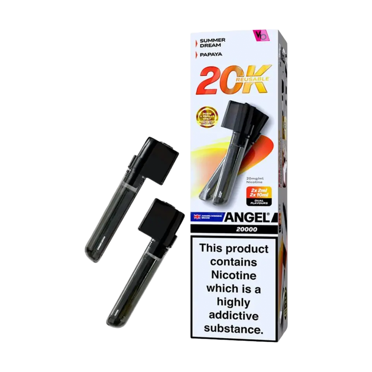 angel 2400 vape pods refill price ANGEL 2400 PRE-FILLED PODS main image 1