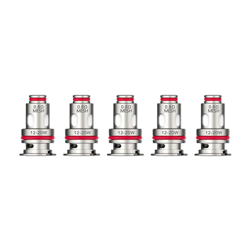 vaporesso vape coils GTX Replacement (Pack of 5) Pod Flavour:Smooth Tobacco 3.5ml Voopoo Drag S Pro