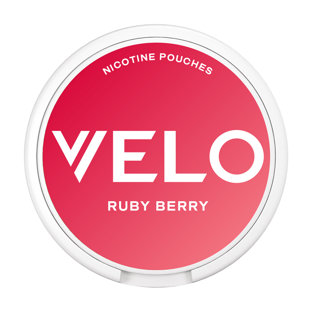 VELO Nicotine Pouches Ruby Berry | Tobacco Free Ecigwizard VELO Nicotine Pouches Ruby Berry | Tobacco Free Ecigwizard