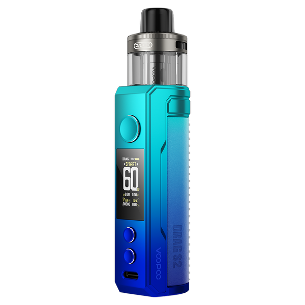 VooPoo Drag S2 Kit | Beginner Friendly Vapes | Pod Kits Ecigwizard VooPoo Drag S2 Kit | Beginner Friendly Vapes | Pod Kits Ecigwizard