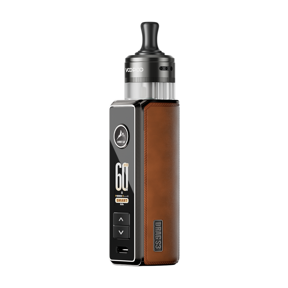 VooPoo Drag S3 Kit - Sub-ohm Vape Kit - Refillable Pod Kit Ecigwizard VooPoo Drag S3 Kit - Sub-ohm Vape Kit - Refillable Pod Kit Ecigwizard