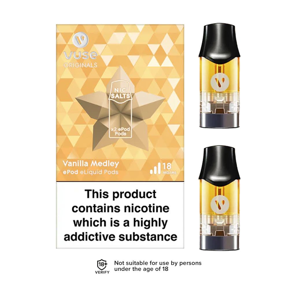 do vuse pods have diacetyl in them ePod vPro Vanilla Medley | Ecigwizard Flavor:Strawberry Watermelon svr_only_yes do juul pods have