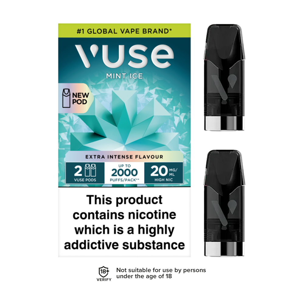 vuse 1.8 menthol equals how many cigarettes Alto Flavor Pack 1.8% Pods Vuse Alto Pods & Chargers