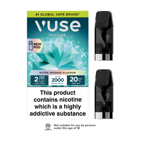 mint vuse pod Ice Pro Pods Refill Flavor:Pink Lemonade how many cigarettes is Vape Kits: Variable Voltage
