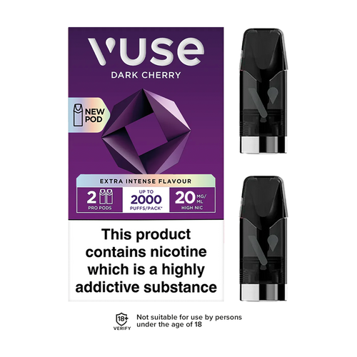 vuse pro pods dark cherry 