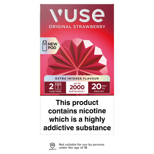 vuse pro pods original strawberry