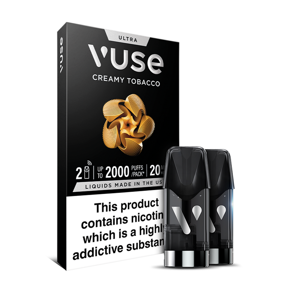 Creamy Tobacco Vuse Ultra Smart Pod Ecigwizard Creamy Tobacco Vuse Ultra Smart Pod Ecigwizard
