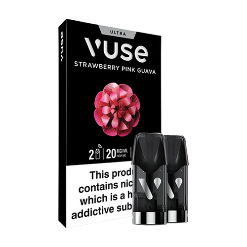 vuse ultra smart pod strawberry pink guava 20mg