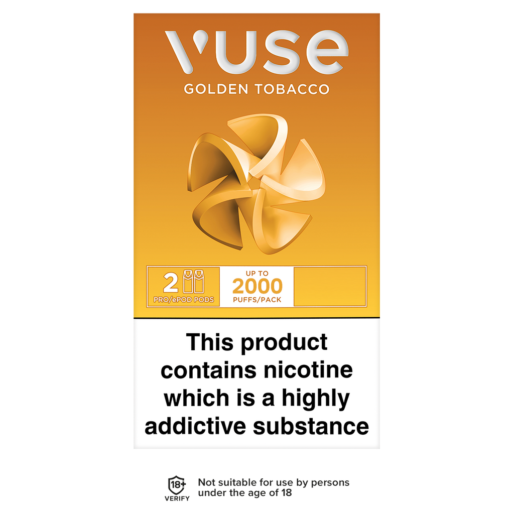 Vuse Pro Pods Golden Tobacco Vuse ePod vPro Golden Tobacco Pods | Ecigwizard Vuse Pro Pods Golden Tobacco Vuse ePod vPro Golden Tobacco Pods | Ecigwizard
