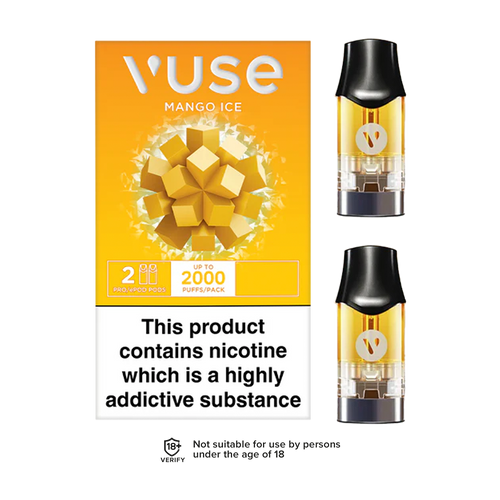 vuse vpro pods mango ice 2000