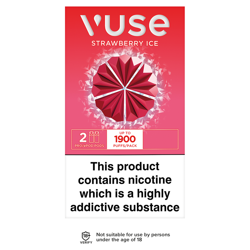Vuse Pro Pods vPro Strawberry Ice