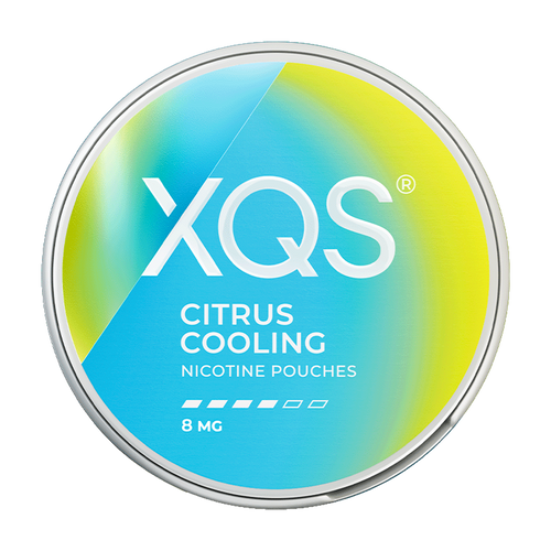 xqs nic pouches citrus cooling 8mg