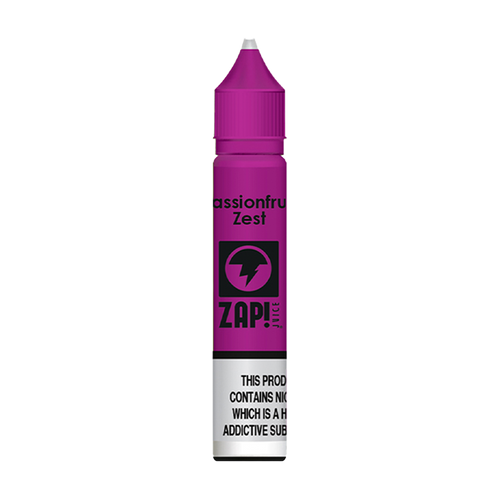 zap juice passionfruit zest nic salt 10ml