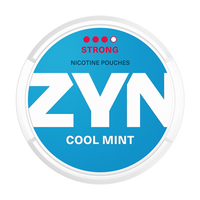 zyn nicotine pouches cool mint strong