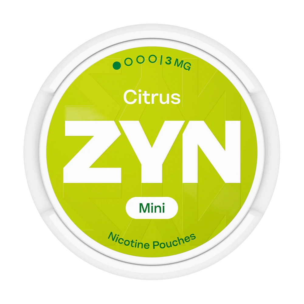 zyn nicotine pouches citrus mini 3mg