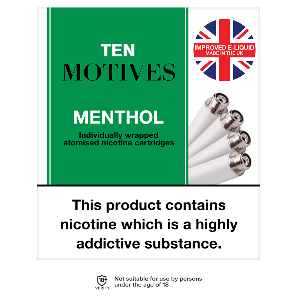 Menthol by 10 Motives Refills | Menthol E-Cig | Ecigwizard