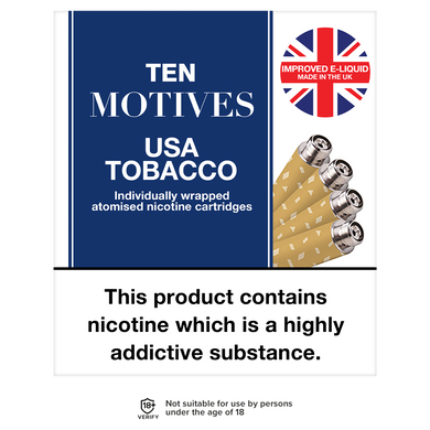 10 Motives USA Tobacco Refills