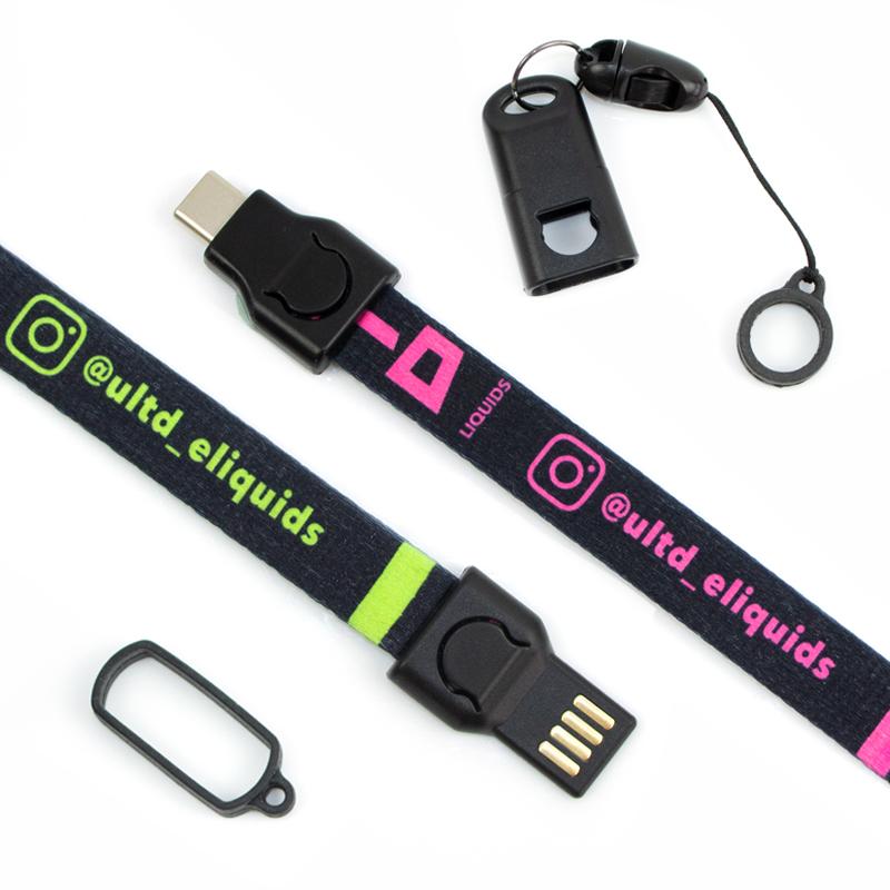 USB-C Charging Lanyard
