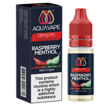 Raspberry Menthol E-Liquid by Aquavape - 10ml 18mg