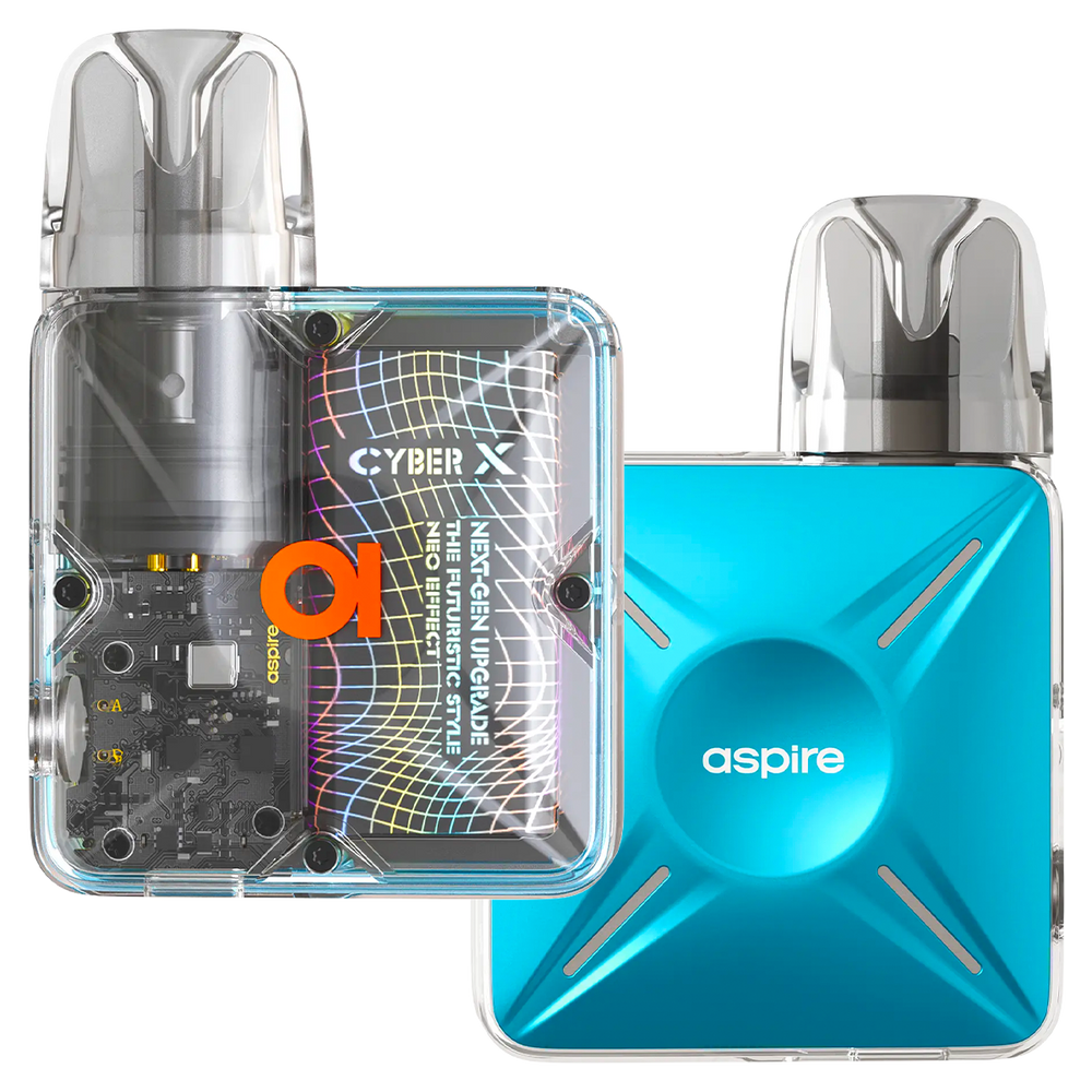 Aspire Cyber X Vape Kit | 1x Free E-Liquid | Ecigwizard Aspire Cyber X Vape Kit | 1x Free E-Liquid | Ecigwizard