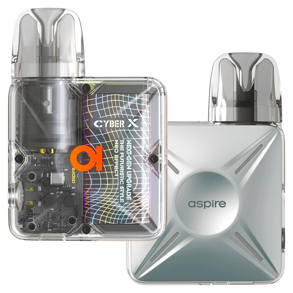 Aspire Cyber X Vape Kit | 1x Free E-Liquid | Ecigwizard Aspire Cyber X Vape Kit | 1x Free E-Liquid | Ecigwizard